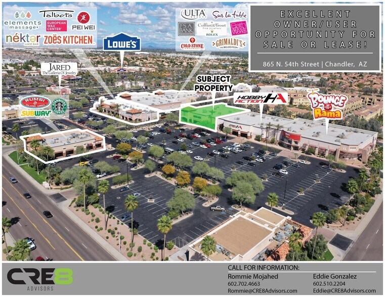 More Photos Of 865 N 54th St, Chandler Storefront For Sale