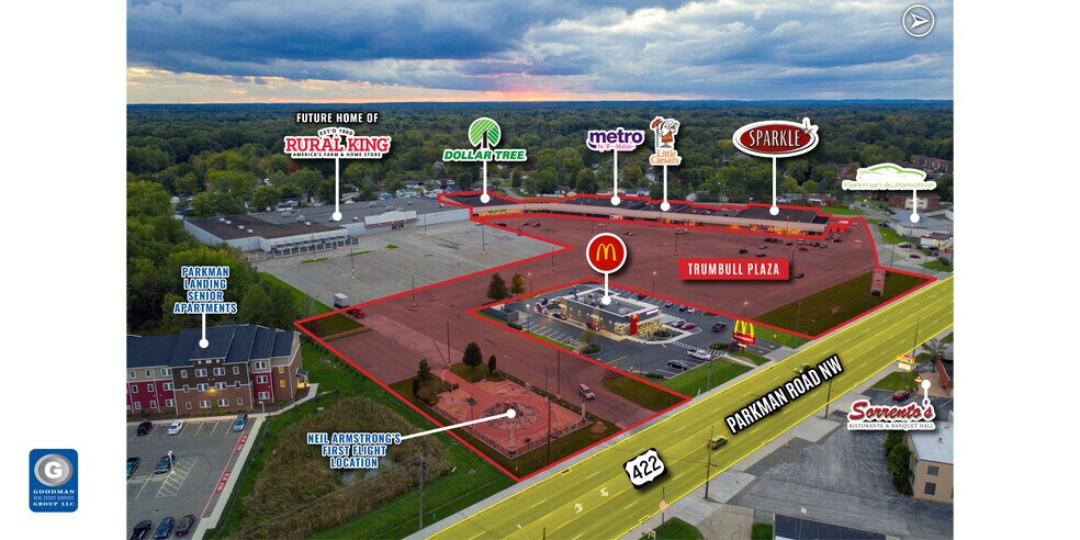 More Photos Of 2505-2587 Parkman Rd NW, Warren Storefront For Sale