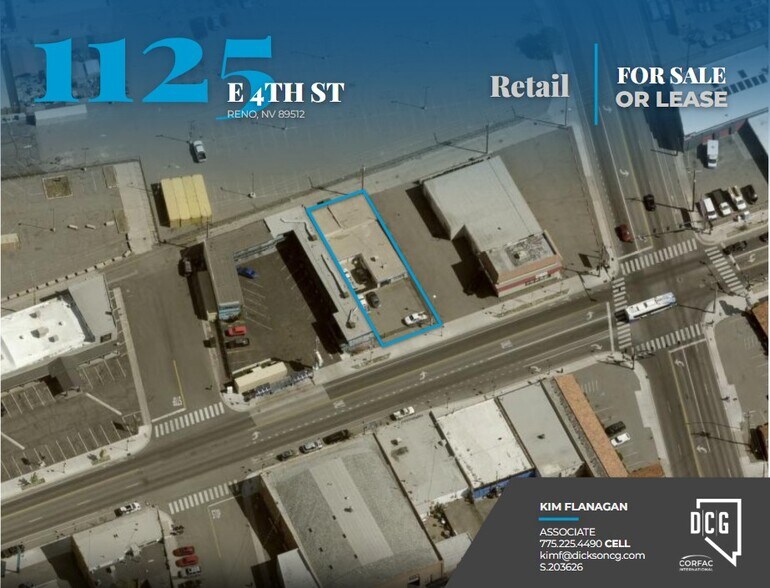 Primary Photo Of 1125 E 4th St, Reno Auto Repair For Sale