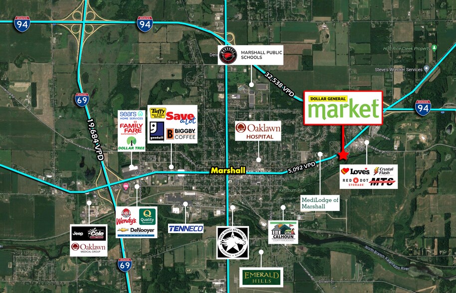 More Photos Of 1012 E Michigan Ave, Marshall Convenience Store For Sale