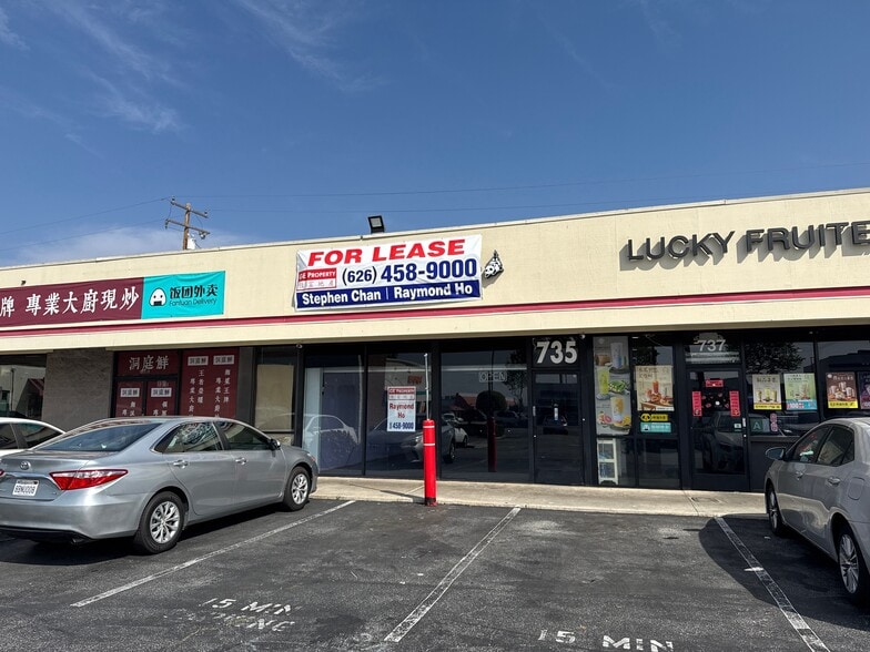 More Photos Of 735 E Valley Blvd, San Gabriel General Retail For Lease