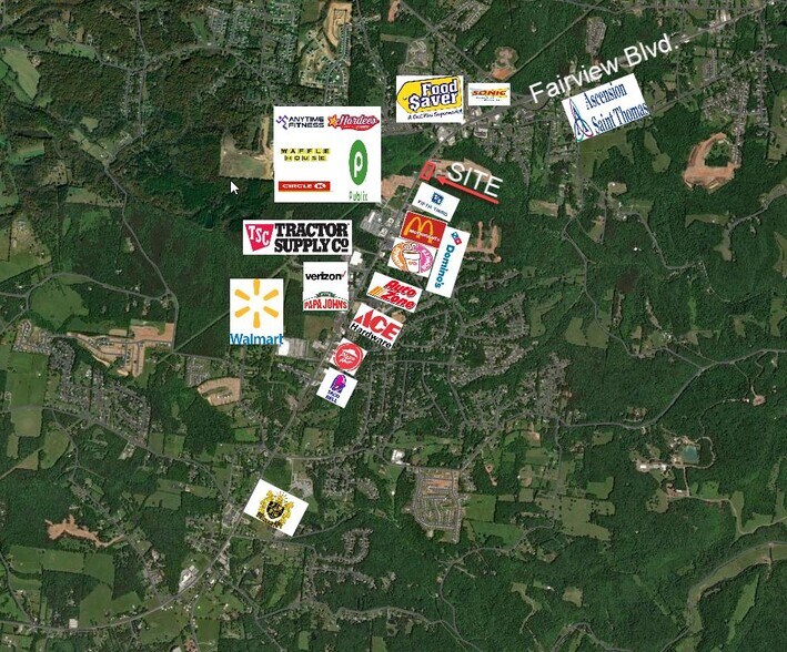 Primary Photo Of 2135 Fairview Blvd, Fairview General Retail For Lease