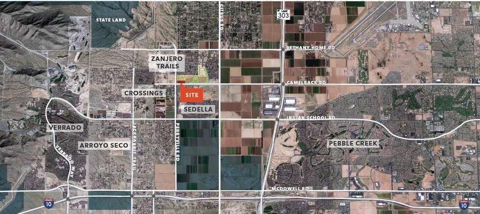 More Photos Of NEC Perryville Rd & Camelback Rd, Litchfield Park Land For Lease
