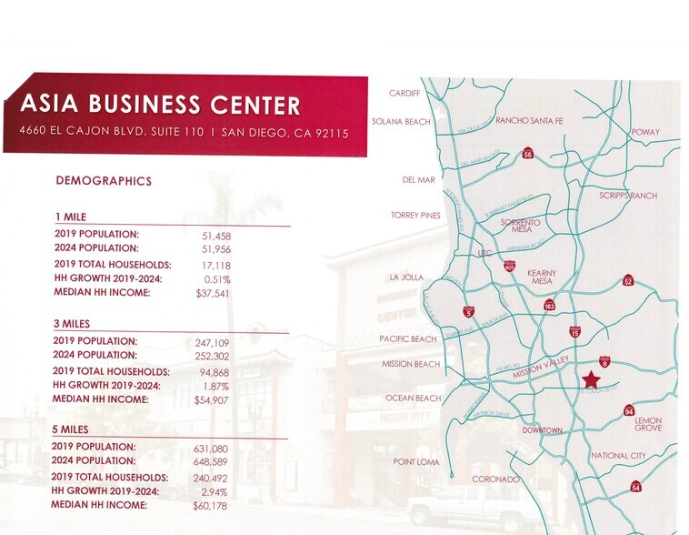 More Photos Of 4660 El Cajon Blvd, San Diego Medical For Lease