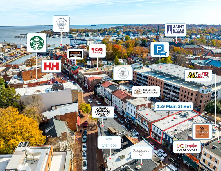 More Photos Of 159 Main St, Annapolis Storefront Retail Office For Lease