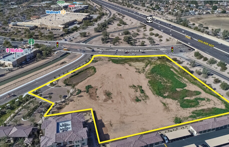 Primary Photo Of 1635-1645 S Greenfield Rd, Mesa Land For Lease