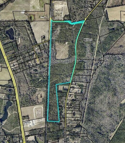 More Photos Of Old Perkins Road @ Highway 21 Bypass, Millen Land For Sale
