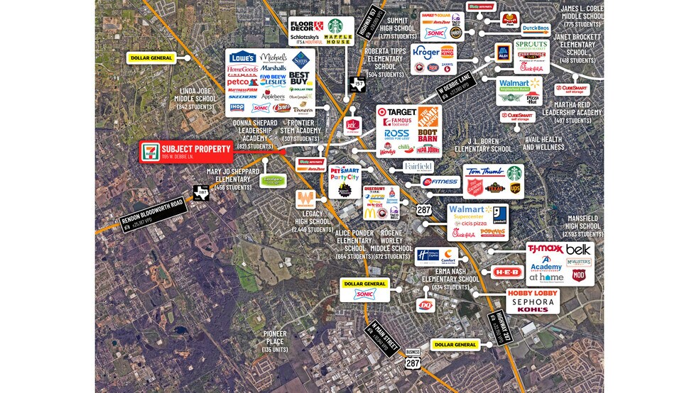More Photos Of 1195 W Debbie Ln, Mansfield Convenience Store For Sale