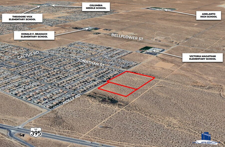 More Photos Of Holly Rd. @ Jonathan St., Adelanto Land For Sale