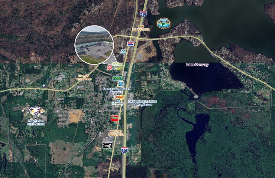 More Photos Of 582 Hwy 365 S, Mayflower Unknown For Lease