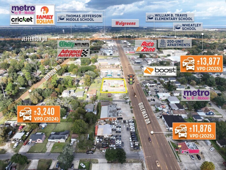 More Photos Of 4049 Gulfway Dr, Port Arthur Fast Food For Lease
