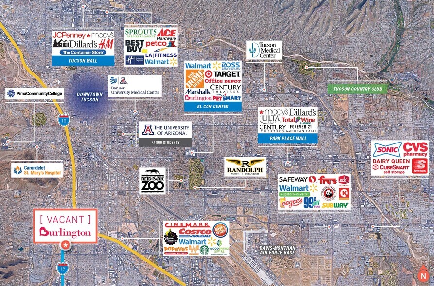 More Photos Of 3660 S 16th Ave, Tucson Department Store For Lease