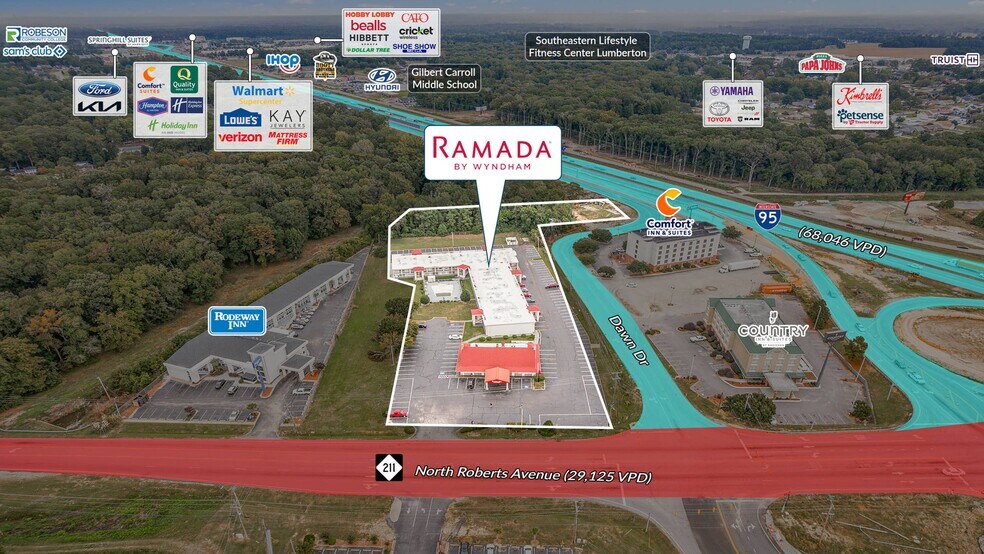 More Photos Of 3030 N Roberts Ave, Lumberton Hotel For Sale