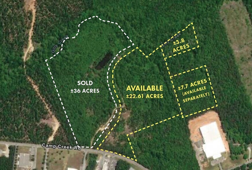 Primary Photo Of Camp Creek Rd, Lancaster Land For Sale