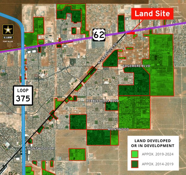 More Photos Of 13690 Montana Ave, El Paso Land For Sale