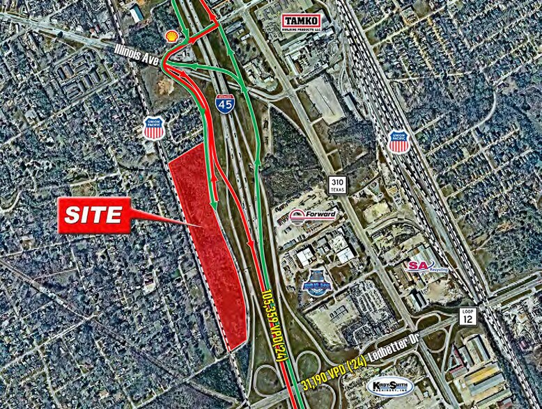 Primary Photo Of 8201 S Julius Schepps Fwy, Dallas Land For Sale