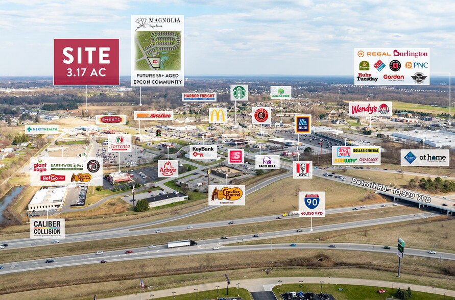 More Photos Of 5464 Detroit Rd, Sheffield Lake Land For Sale