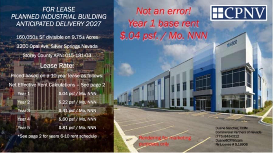 Primary Photo Of 3200 Opal Avenue Ave, Silver Springs Distribution For Lease