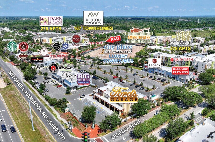 More Photos Of 876 City Walk Ln, Oviedo Restaurant For Sale