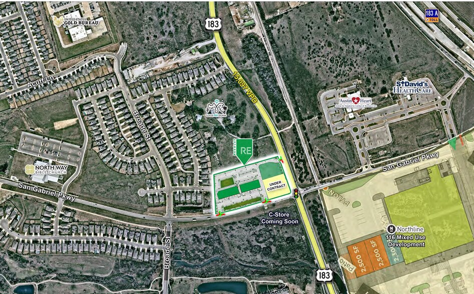 More Photos Of San Gabriel Pkwy & US-183, Leander Land For Sale