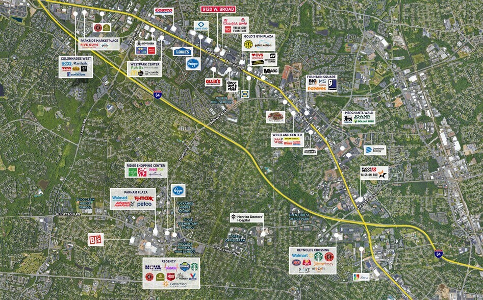 More Photos Of 9120 W Broad St, Richmond Self Storage For Lease