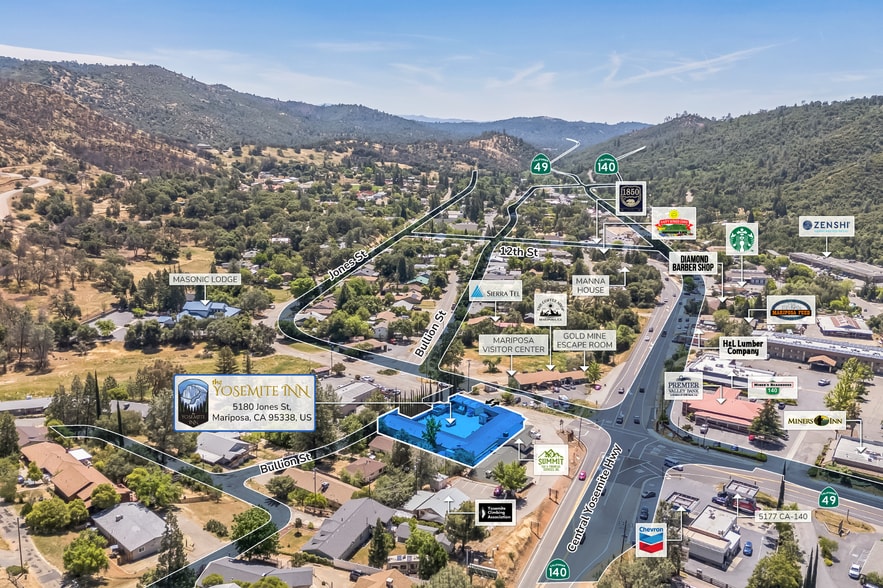 More Photos Of 5180 Jones St, Mariposa Hotel For Sale