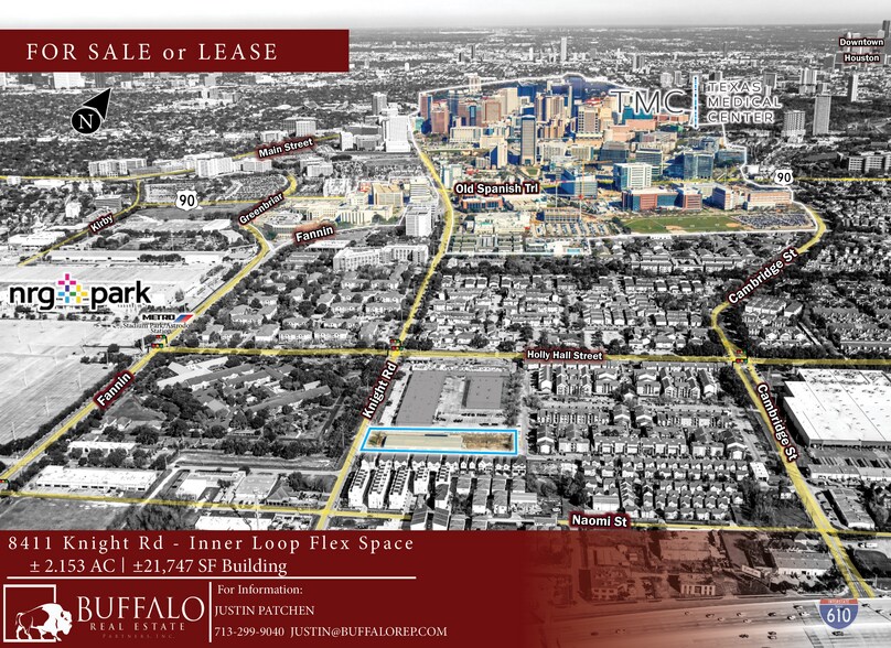 Primary Photo Of 8411 Knight Rd, Houston Warehouse For Sale