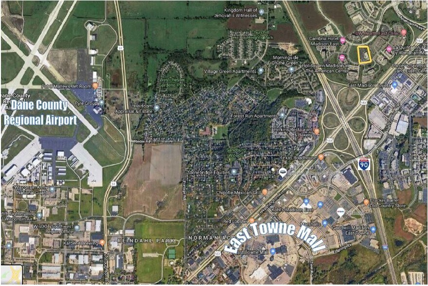 More Photos Of 5250 East Terrace Dr, Madison Office For Lease