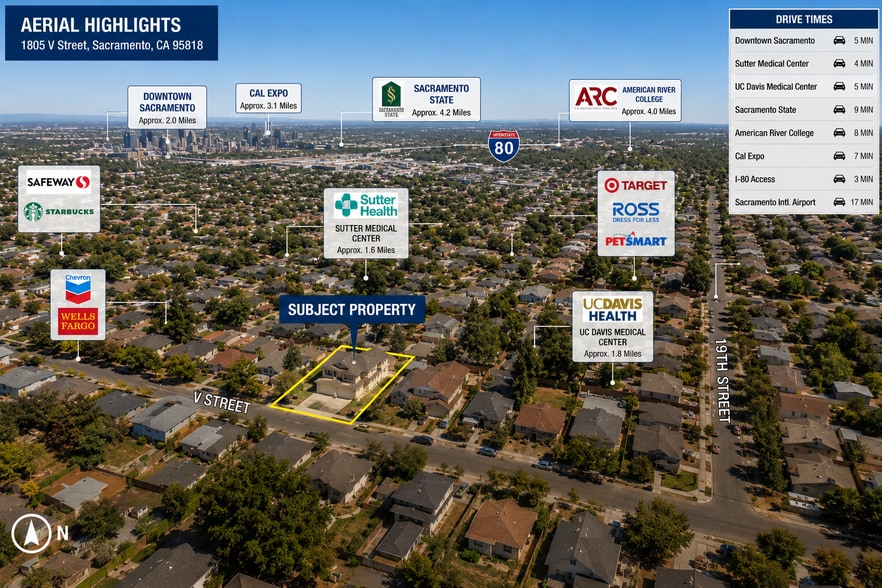 More Photos Of 1805 V St, Sacramento Dormitory For Sale
