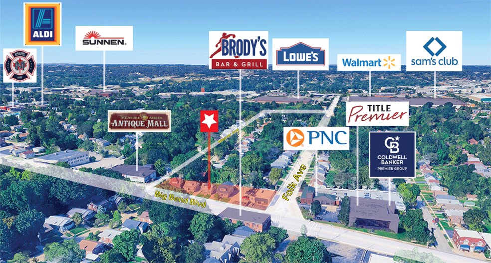 Primary Photo Of 2301-2311 S Big Bend Blvd, Saint Louis Land For Sale