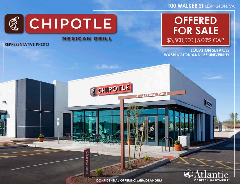 Primary Photo Of 100 Walker St, Lexington Fast Food For Sale