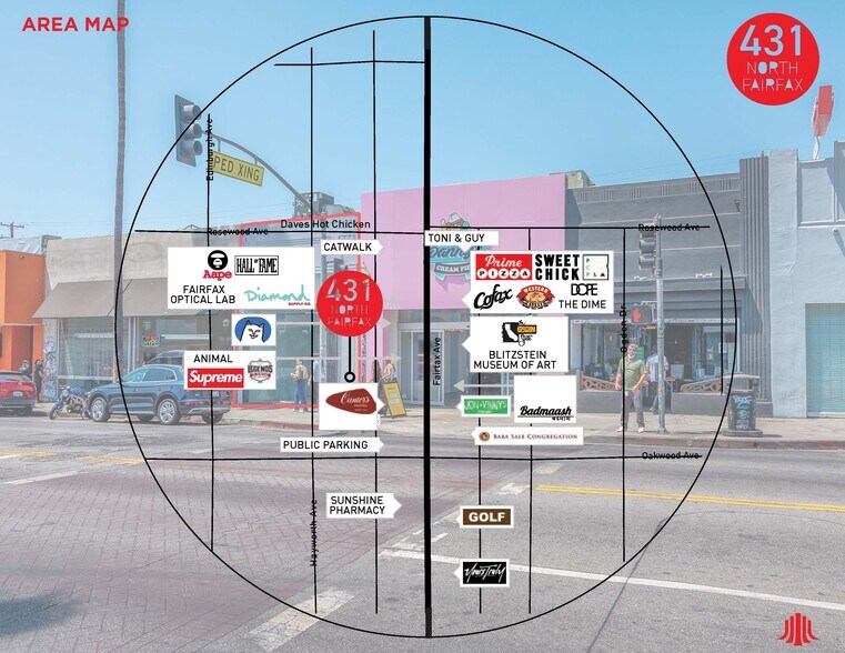 More Photos Of 431 N Fairfax Ave, Los Angeles Storefront For Lease