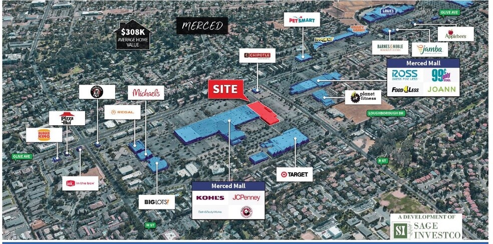 More Photos Of 1011 W Olive Ave, Merced Department Store For Sale