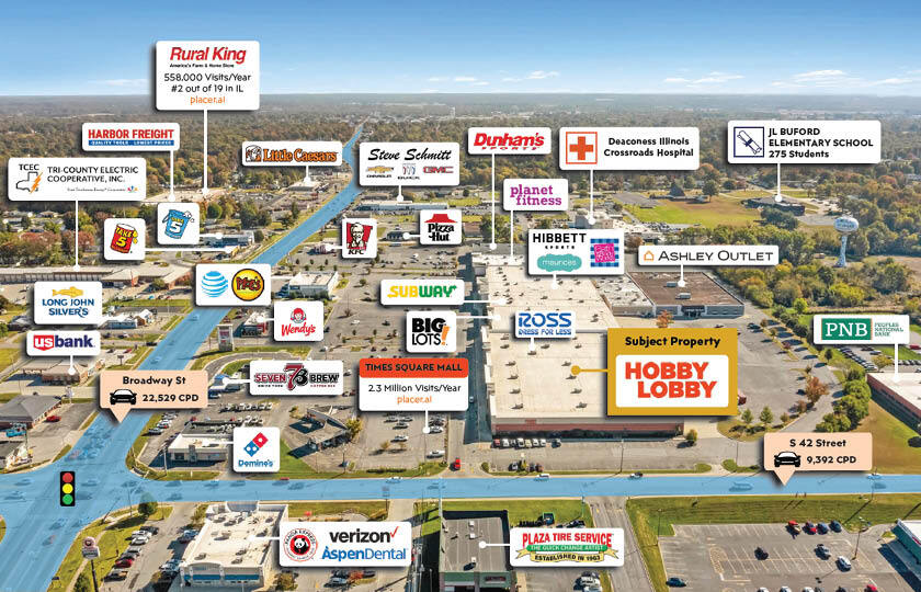 More Photos Of 4107 Broadway St, Mount Vernon General Retail For Sale