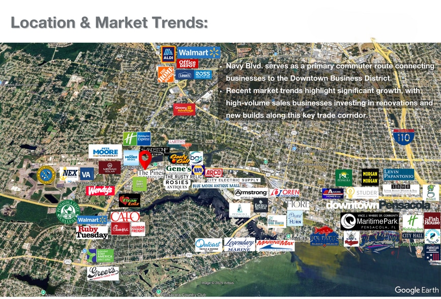 More Photos Of 3960 W Navy Blvd, Pensacola Land For Lease