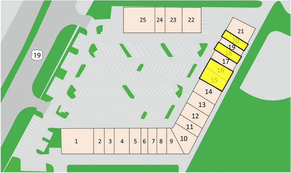 More Photos Of 10110-10156 US Highway 19, Port Richey Unknown For Lease