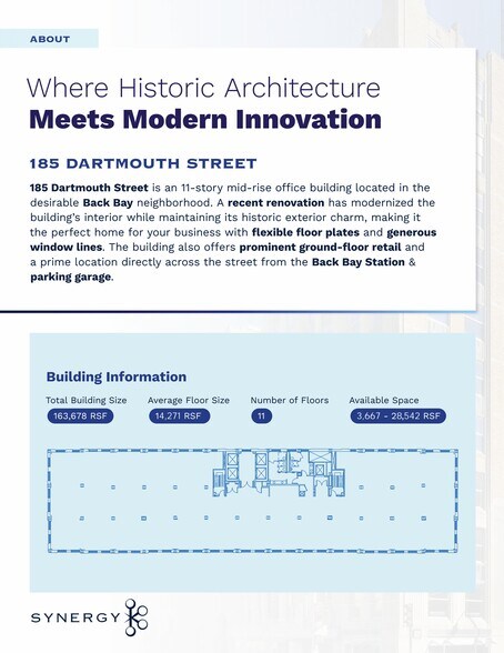 More Photos Of 185 Dartmouth St, Boston Office For Sale
