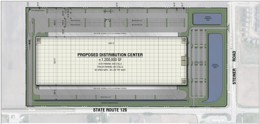 More Photos Of SW Corner of Steiner Road & Route 126, Plainfield Distribution For Lease