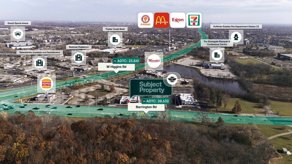 More Photos Of 1825 Barrington Rd, Hoffman Estates Fast Food For Sale