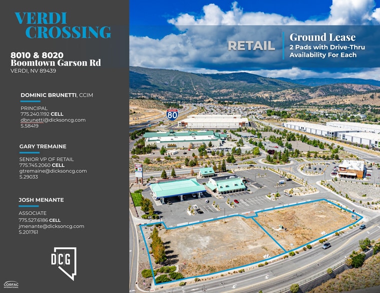 Primary Photo Of 8010-8020 Boomtown Garson Rd, Verdi General Retail For Lease