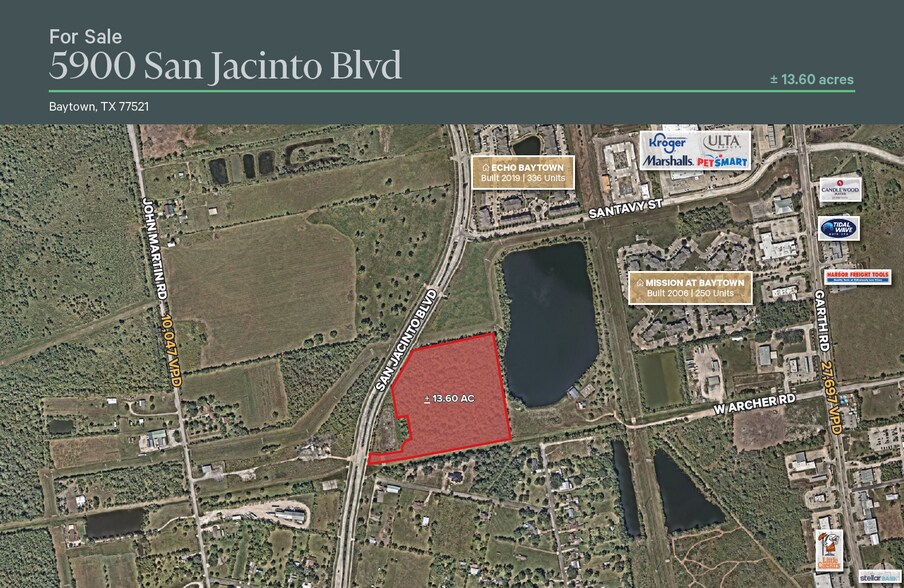 Primary Photo Of San Jacinto Blvd, Baytown Land For Sale