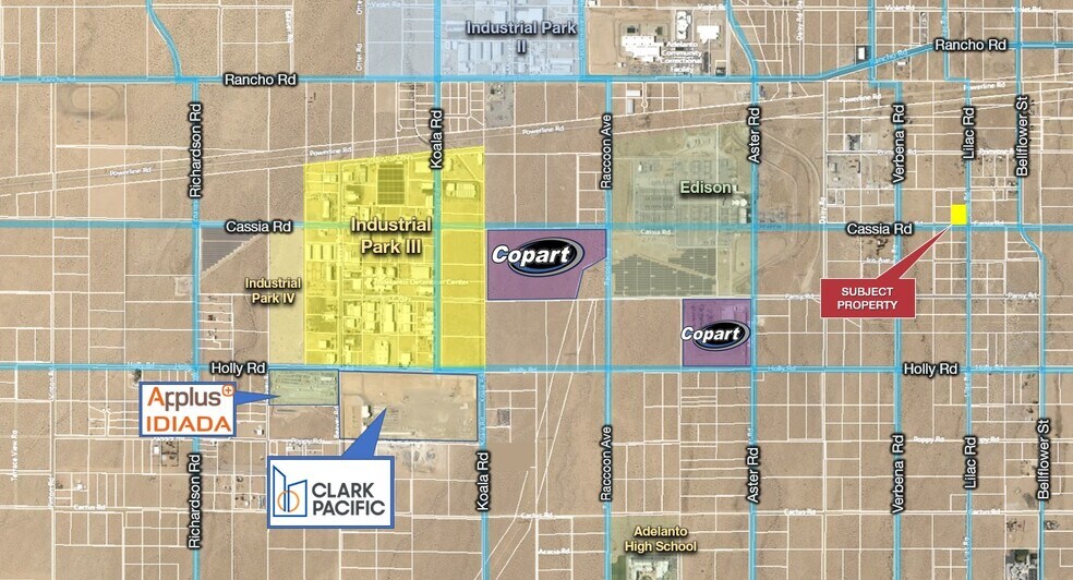 Primary Photo Of Cassia Rd 2, Adelanto Land For Sale