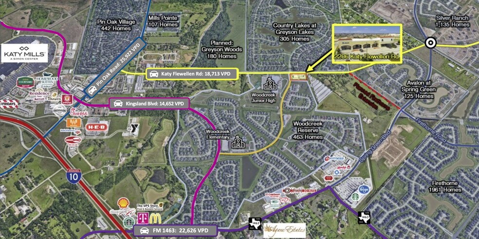 More Photos Of 2206 Katy Flewellen Rd, Katy Storefront For Lease