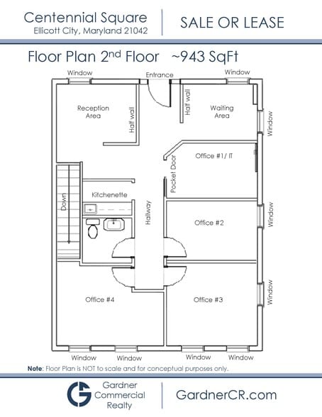 More Photos Of 10260-10268 Baltimore National Pike, Ellicott City Office For Lease