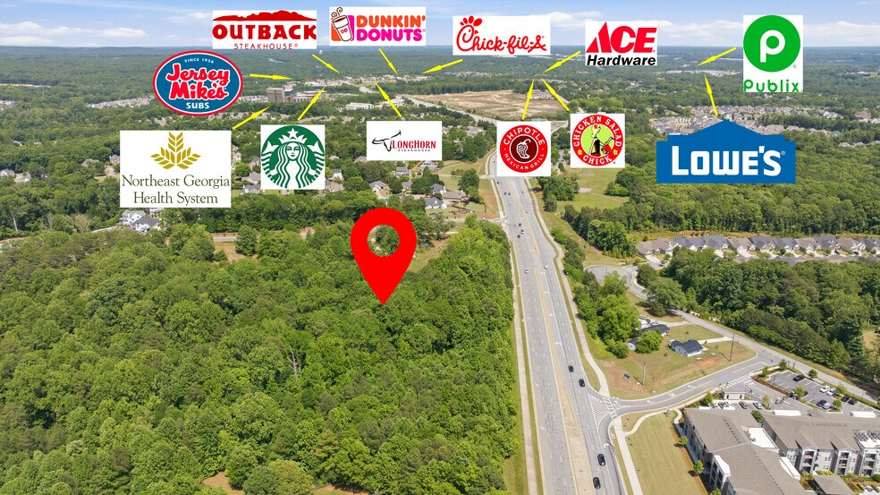 More Photos Of 1661 Friendship Rd, Hoschton Land For Sale