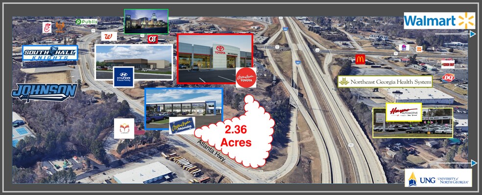 Primary Photo Of 2926 Atlanta Hwy, Gainesville Land For Sale