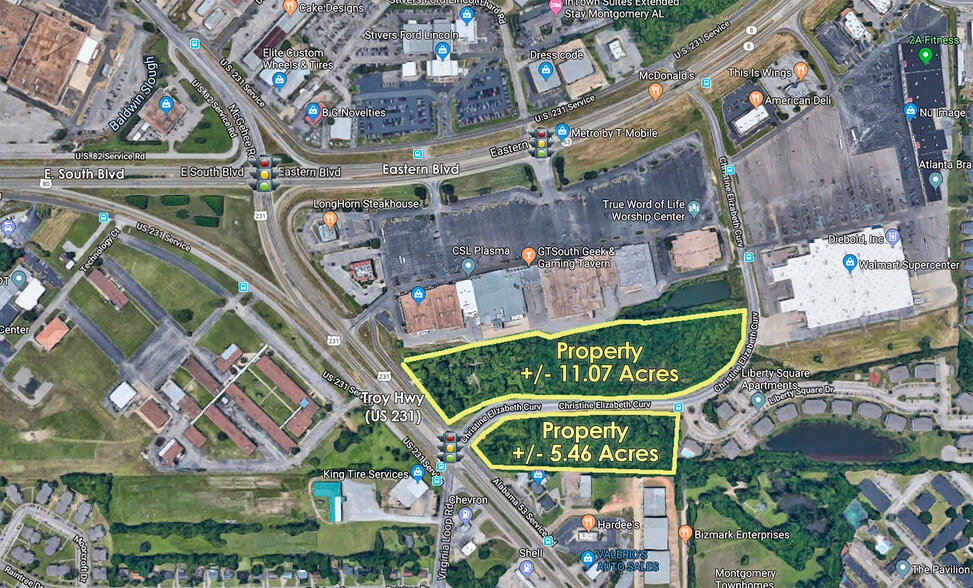 Primary Photo Of Troy Hwy & Christine Elizabeth Curve, Montgomery Land For Sale