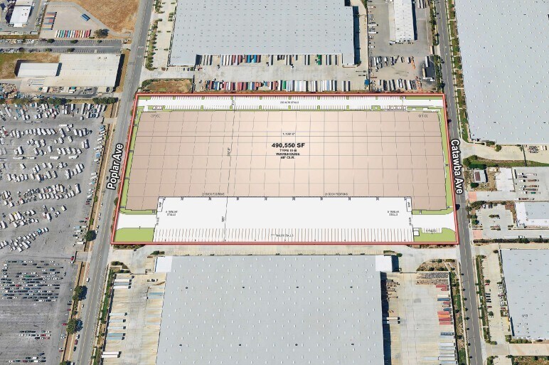 More Photos Of 11011 Poplar Ave, Fontana Distribution For Lease