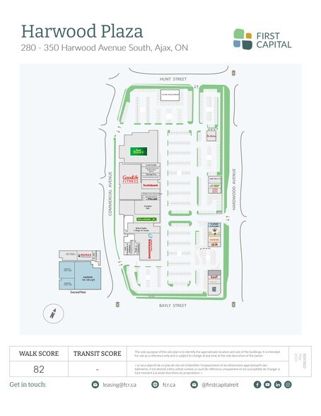 More Photos Of 280-350 Harwood Ave S, Ajax General Retail For Lease