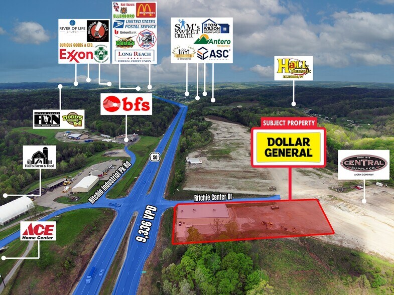 More Photos Of 70 Ritchie Center Dr, Pennsboro General Retail For Sale